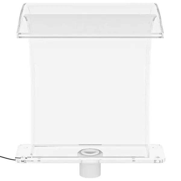 Basseini veejuga purskkaev RGB LED-valgustusega, läbipaistev akrüül, 30 x 56,5 x 50 cm – 7
