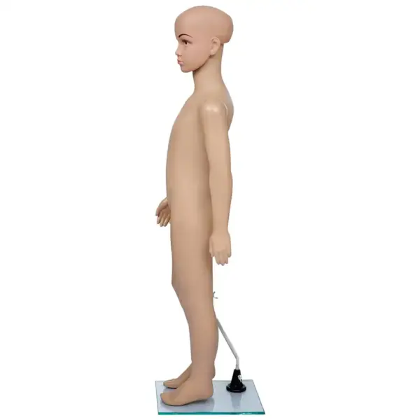 Lapsmannekeen PP-kehaga ja klaasist alusega, beež, 110 cm – 3