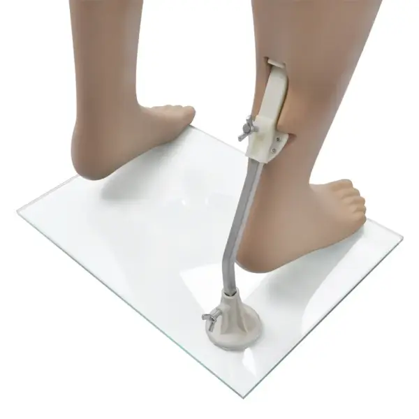 Beež meesmannekeen ilma peata klaasalusel, 176 cm – 4