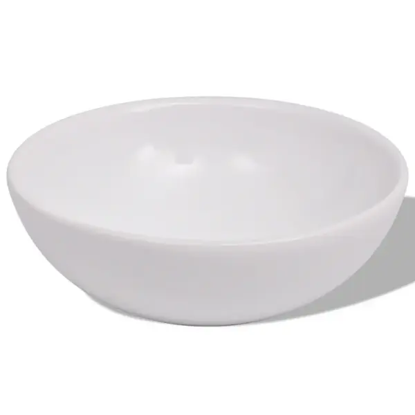 Kolmeosaline vannitoamööbli ja keraamilise valamu komplekt, beež, seinale kinnitatav valamukapp 40 x 34 x 20 cm – 4