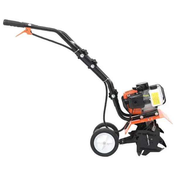 Bensiinimootoriga maaharija 52 cc, 25 cm töölaius, reguleeritav sügavus 10–12 cm, must ja oranž – 3
