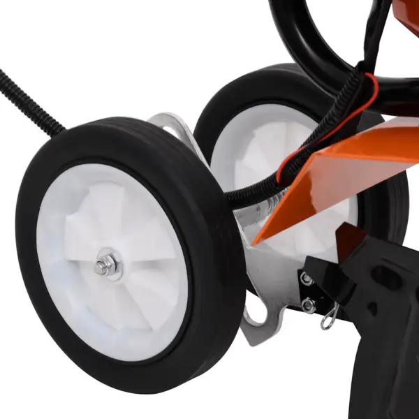 Bensiinimootoriga maaharija 52 cc, 25 cm töölaius, reguleeritav sügavus 10–12 cm, must ja oranž – 6