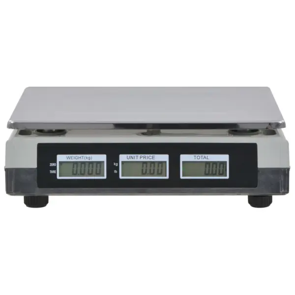 Digitaalne kaal taustvalgustusega LCD-ekraani ja taaslaetava akuga, 30 kg, platvorm 33 x 24 cm – 10