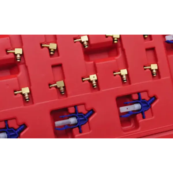 Diiselpihustite tagasivoolu mõõtekomplekt, 6 silindrit, 24 adapterit – 3