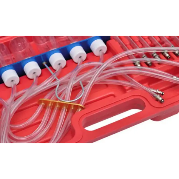Diiselpihustite tagasivoolu mõõtekomplekt, 6 silindrit, 24 adapterit – 4