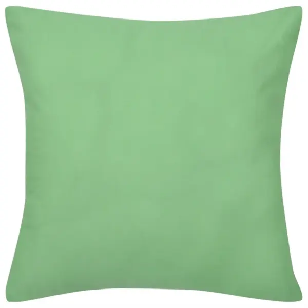Puuvillased diivanipadja katted 4 tk, 40 x 40 cm, õunarohelised, lukuga – 2