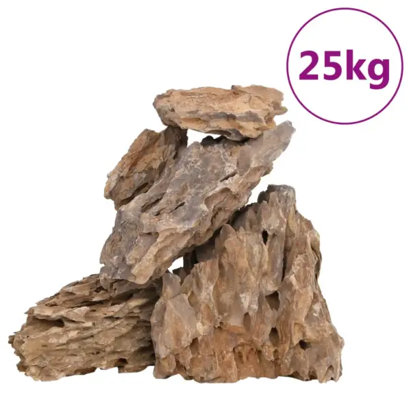 Akvaariumi looduslikud dragon kivid, 10–30 cm, erinevad värvid, 25 kg – 2