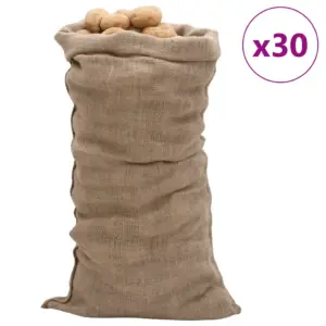 Džuudist kartulikotid, 30 tk, 65 x 135 cm, 100% looduslik džuut, 220 g/m²
