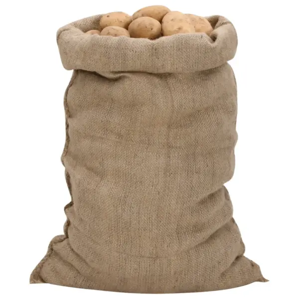 Džuudist kartulikotid 10 tk, 60 x 105 cm, 100% looduslik džuut, ruutmeetri kaal 340 g – 2