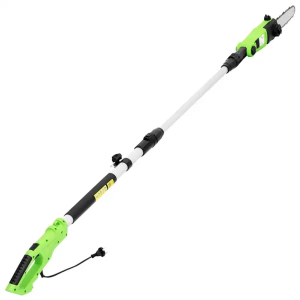 Elektriline teleskoopvarrega kettsaag, 25 cm lõikepikkus, 710 W, roheline-must – 2