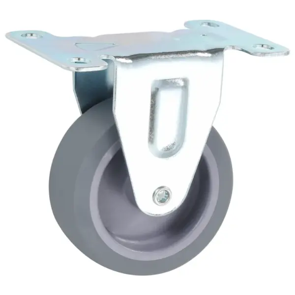 Fikseeritud TPR-rattad väikesele mööblile, hall, 8 tk, 75 mm – 3