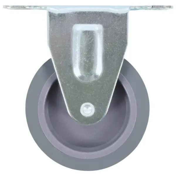 Fikseeritud TPR-rattad väikesele mööblile, hall, 8 tk, 75 mm – 5