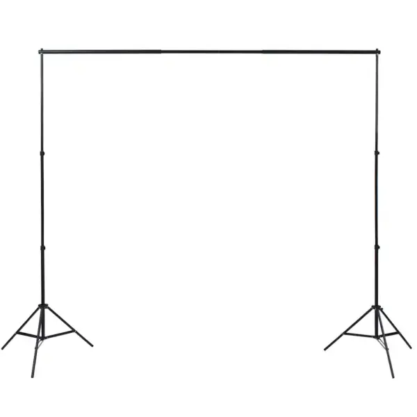 Fotostuudio tausta- ja valgustuskomplekt, 5 kangast tausta, 2 softboxi, alumiiniumraam, reguleeritav kuni 3 m – 4