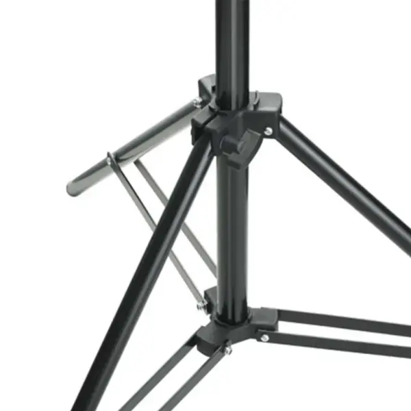 Fotostuudiokomplekt softboxide ja musta taustakangaga, 500 x 300 cm – 10
