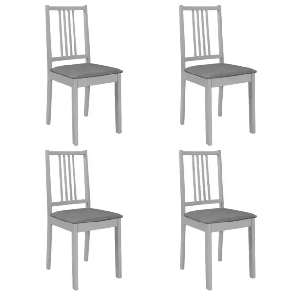 5-osaline hall söögitoakomplekt pikendatava kummipuu-MDF lauaga, laud 80–120 x 80 x 74 cm – 7