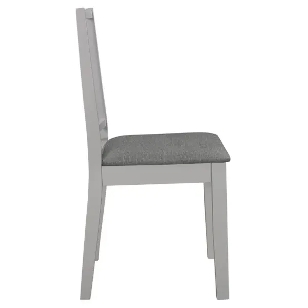 5-osaline hall söögitoakomplekt pikendatava kummipuu-MDF lauaga, laud 80–120 x 80 x 74 cm – 9