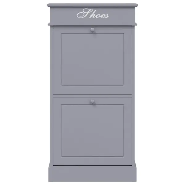 Hall kingakapp 2 kallutatava sahtliga, Paulownia puit, 50 x 28 x 98 cm – 4
