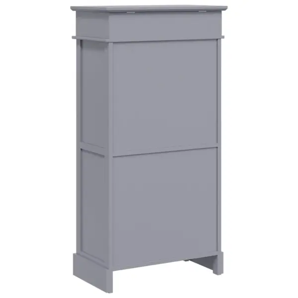 Hall kingakapp 2 kallutatava sahtliga, Paulownia puit, 50 x 28 x 98 cm – 6