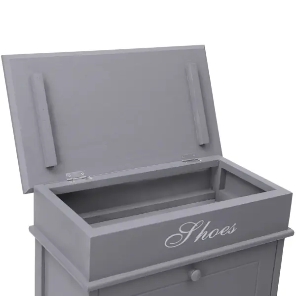 Hall kingakapp 2 kallutatava sahtliga, Paulownia puit, 50 x 28 x 98 cm – 9
