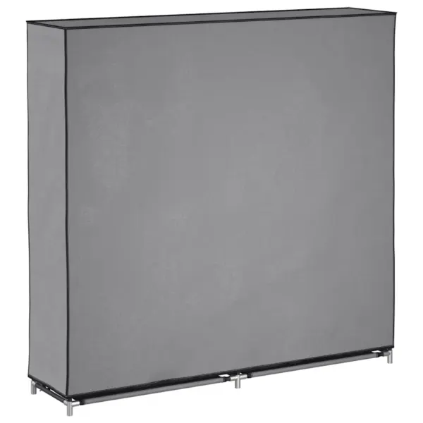 Hall viie riiuliga kingakapp kattega ja metallraamiga, 115 x 28 x 110 cm – 6