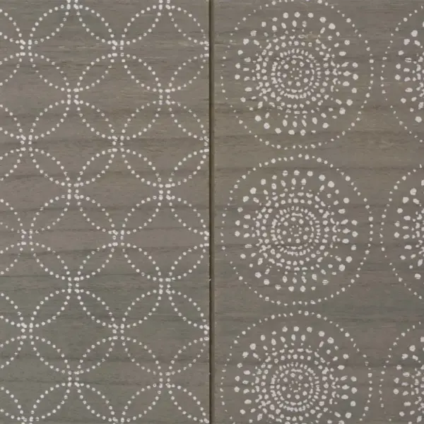 Hall retrostiilis konsoollaud dekoratiivse mustriga, 90 x 30 x 71,5 cm – 6
