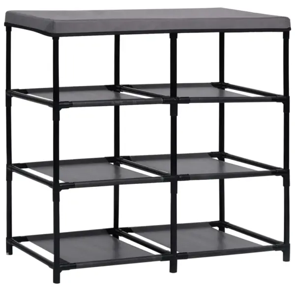 Hall kontorikapp 6 kangast sahtliga, terasraamiga, 55 x 29 x 55 cm – 2