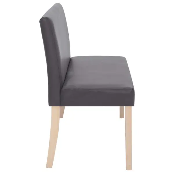 Hall kunstnahast esikupink männipuidust raamiga, 139,5 cm – 4