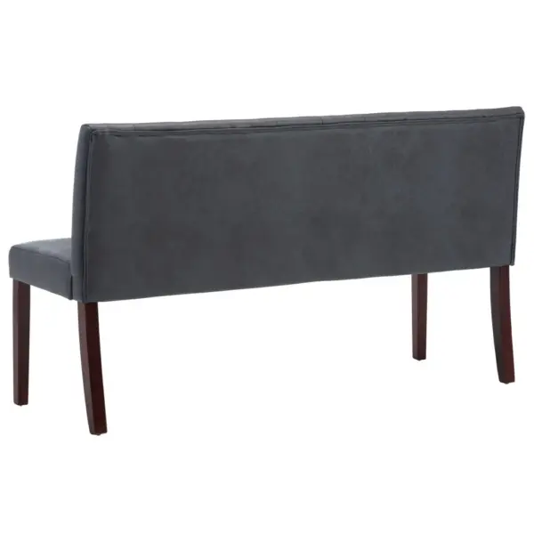 Retrostiilis hall pink nupplistuga seljatoega, kunstseemisnahk, 148,5 cm - 5