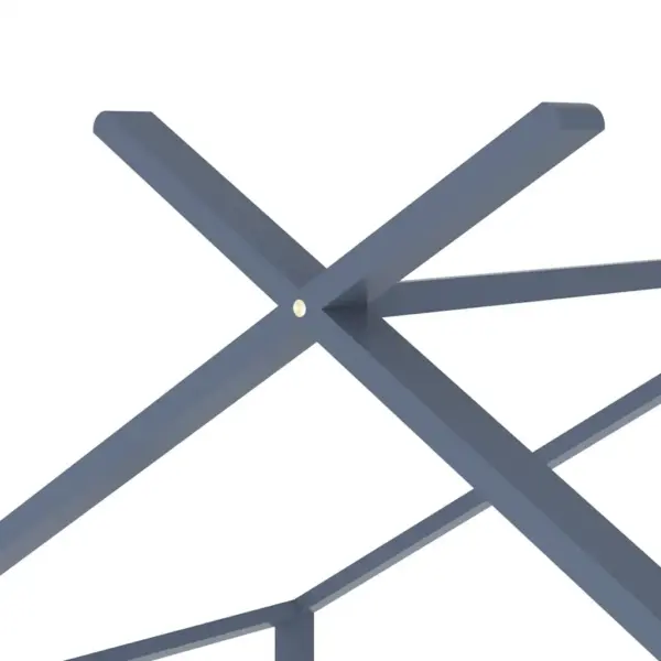 Hall männipuidust laste voodiraam majakujundusega, 90 x 200 cm – 8