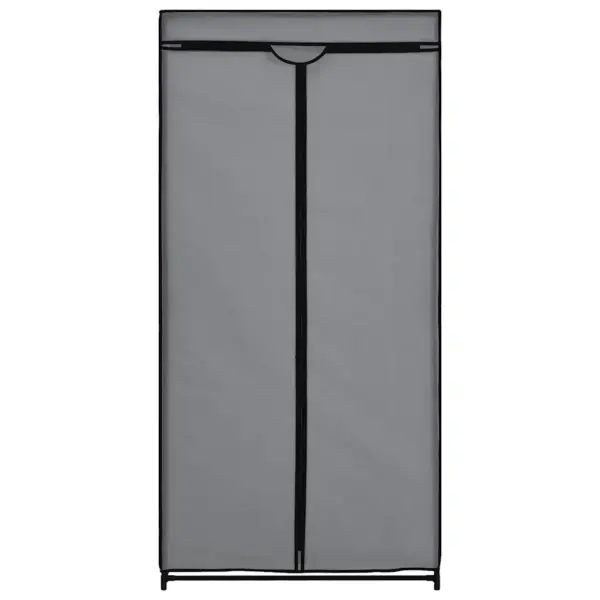 Hall lukuga riidekapp, raudraam ja polüesterkate, 75 x 50 x 160 cm – 4