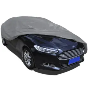 Hall mittekootud autokate sedaanile, M (432 x 165 x 119 cm)