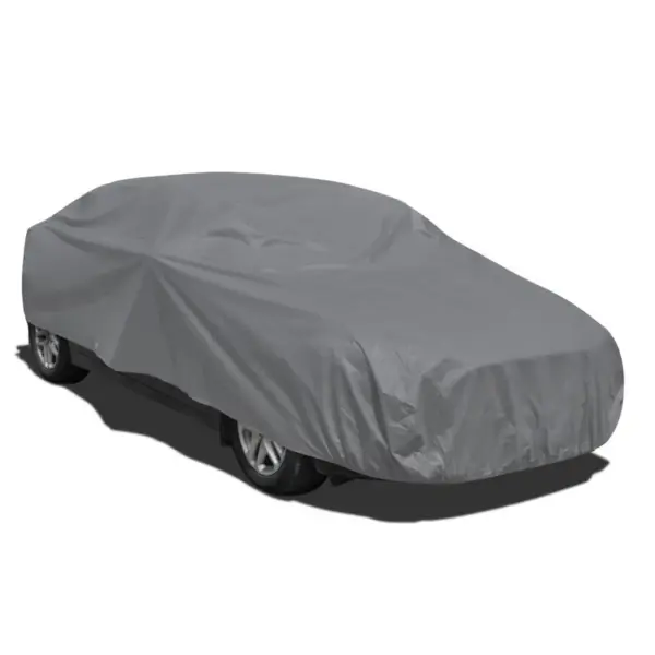 Hall mittekootud autokate sedaanile, M (432 x 165 x 119 cm) – 5