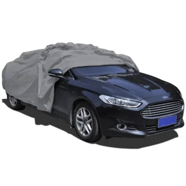 Hall mittekootud autokate sedaanile, M (432 x 165 x 119 cm) – 6