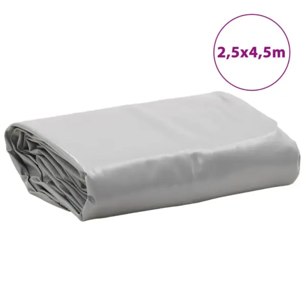 Veekindel PVC present aiamööbli ja haagise katmiseks, hall, 2,5 x 4,5 m, 650 g/m² – 8