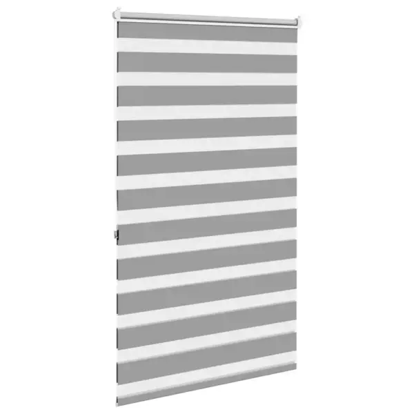 Hall sebraruloo läbipaistvate ja pimendavate ribadega, 100 x 175 cm, 100% polüester – 4