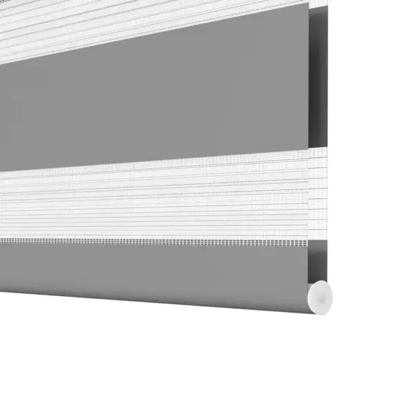 Hall sebraruloo läbipaistvate ja pimendavate ribadega, 100 x 175 cm, 100% polüester – 10