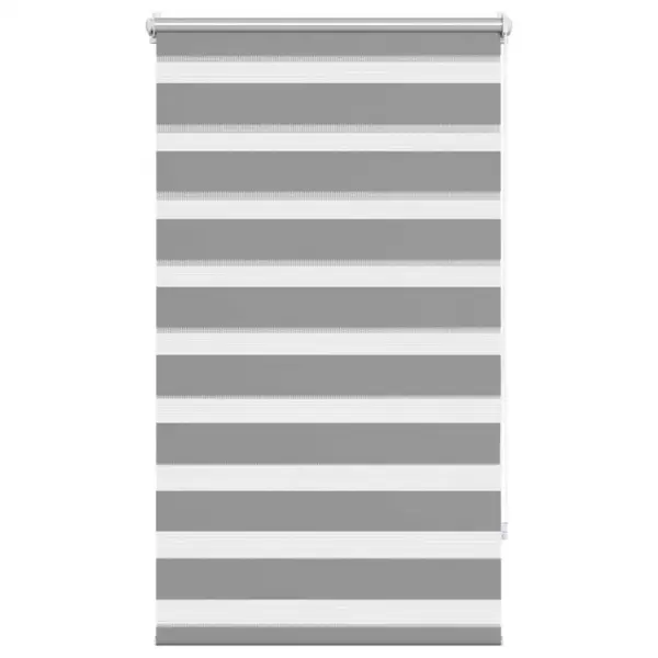 Hall sebraruloo, 90 x 150 cm, 100% polüester, kettmehhanismiga – 2