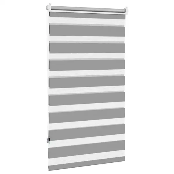Hall sebraruloo, 90 x 150 cm, 100% polüester, kettmehhanismiga – 4