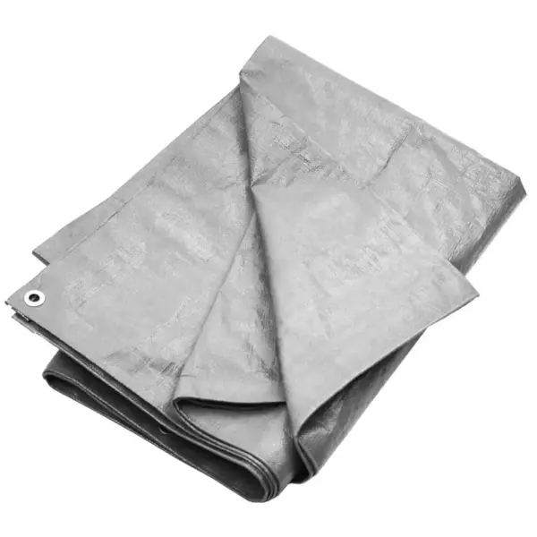 Veekindel hall HDPE present alumiiniumist aasidega, 8 x 12 m, 180 g/m² – 2