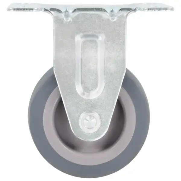 Hallid fikseeritud mööblirattad, 50 mm, termoplastiline kumm, 8 tk – 5