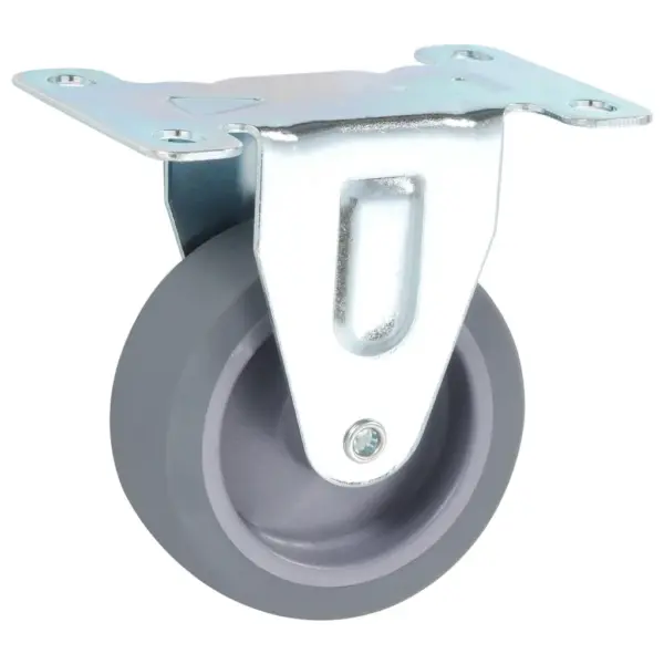 Fikseeritud TPR-mööblirattad hallid, 75 mm, 4 tk – 3