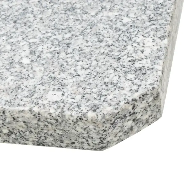 Päevavarju raskusplaadid, hall graniit, 4 tk, 47 x 47 x 4,5 cm, 100 kg – 7