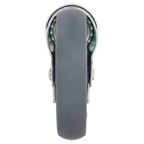 Pööratavad mööblirattad piduritega, poldiauk M12, 12 tk, hall, 125 mm TPR – 5