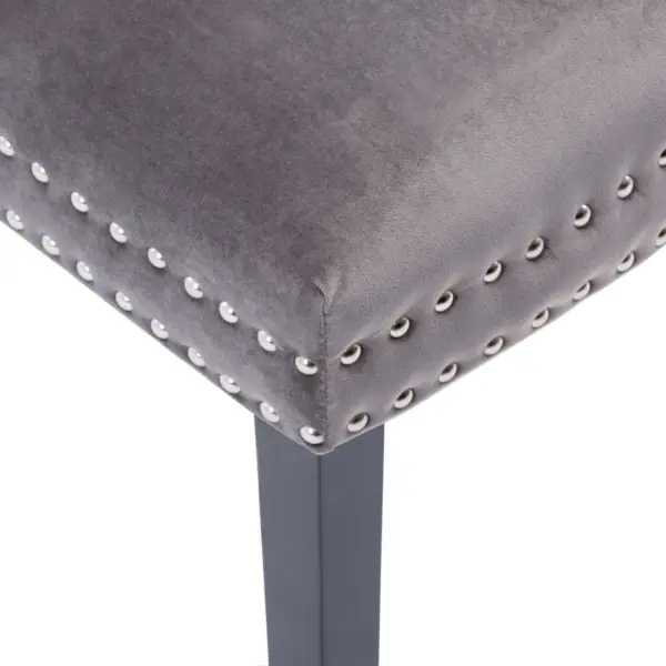 Hallid sametsöögitoolid dekoratiivnööpidega, kautšukipuust jalgadega, 2 tk, 51 x 59 x 98,5 cm – 8