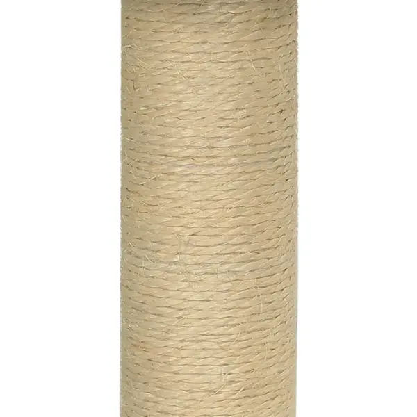 Helehall kassipuu platvormi ja pesaga, sisalköiega kraapimispost, 35 x 35 x 74 cm – 7