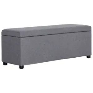Helehall panipaigaga hoiupink, polüesterpolster, 116 x 38 x 43 cm