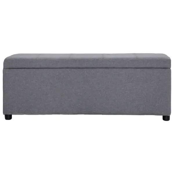 Helehall panipaigaga hoiupink, polüesterpolster, 116 x 38 x 43 cm – 2
