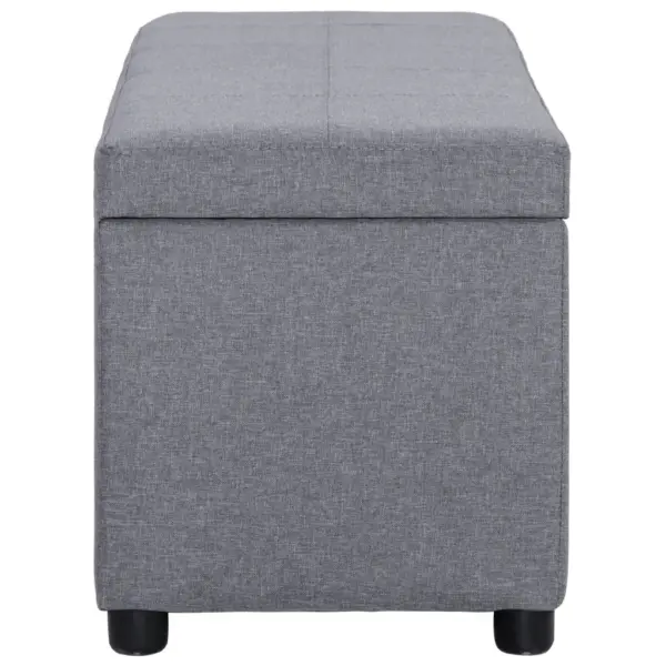Helehall panipaigaga hoiupink, polüesterpolster, 116 x 38 x 43 cm – 3