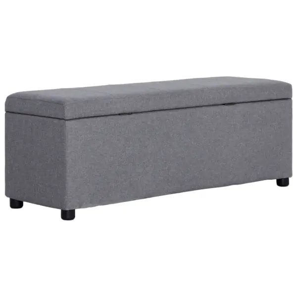 Helehall panipaigaga hoiupink, polüesterpolster, 116 x 38 x 43 cm – 4