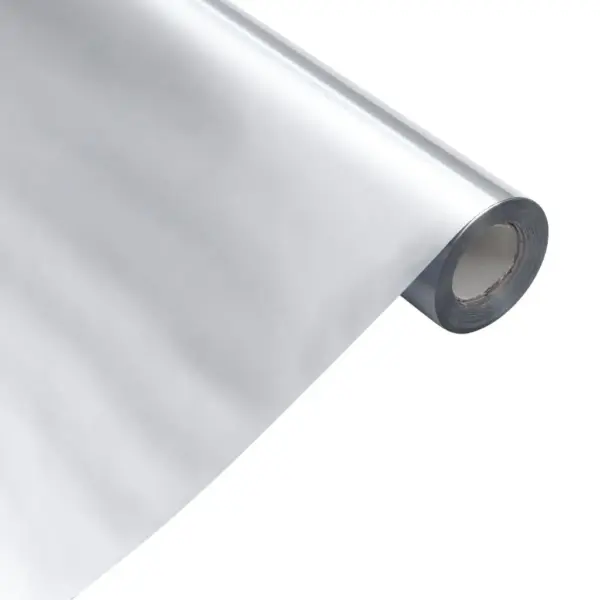 Isekleepuv hõbedane mööblikile PET-materjalist, 90 x 500 cm, plastist kaabitsaga – 6